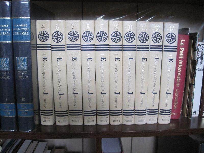 Encyclopédie de la jeunesse - Grolier (10 tomes)