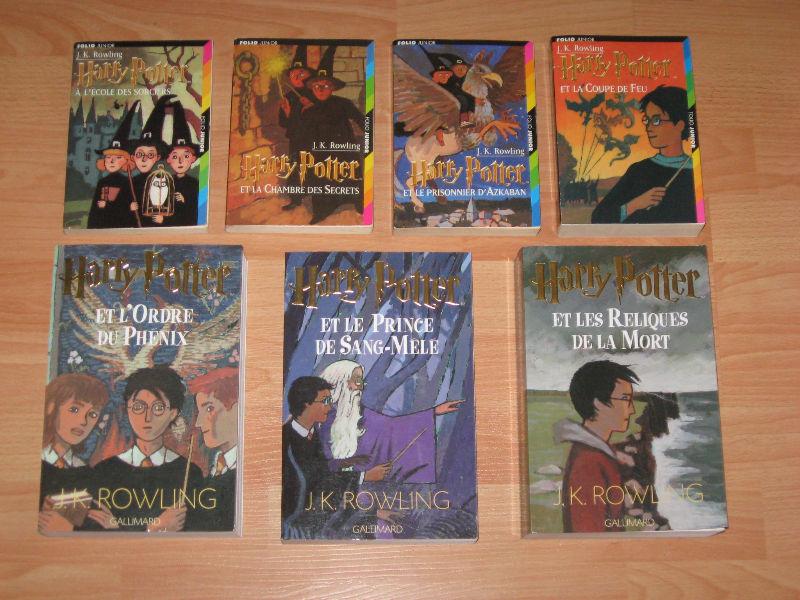 Harry Potter - J.K. Rowling la série au complet (7 tomes)