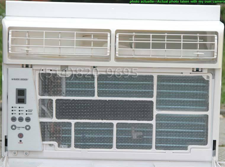 Air conditioner climatiseur 5300 btu numérique largeur 18¾