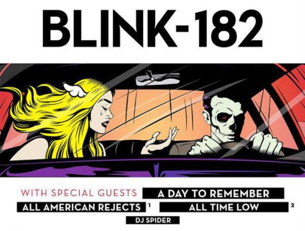 Blink 182, A Day To Remember & All Time Low SAT Aug 20 7:30 PM
