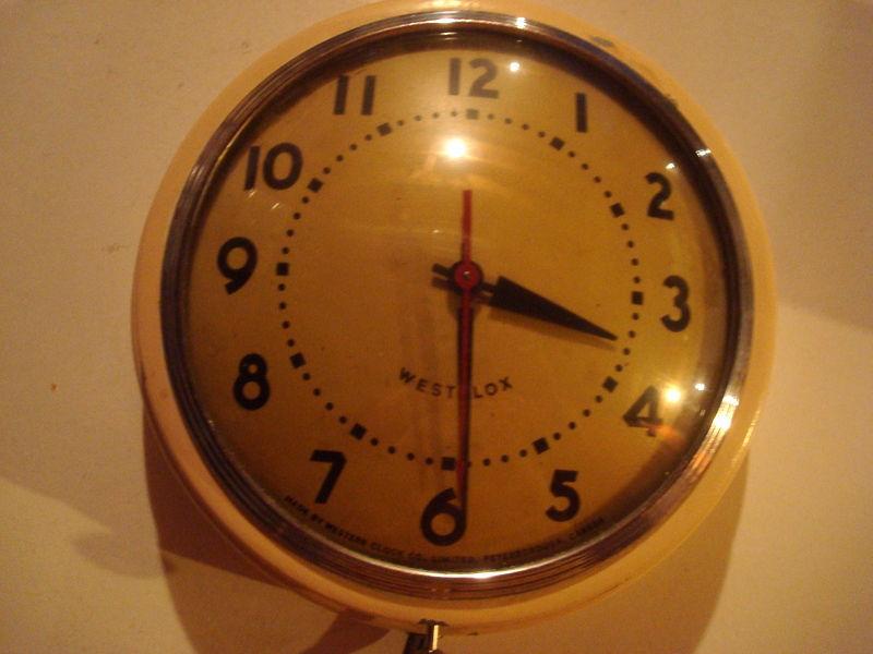 Westclox Electric Clock--antique