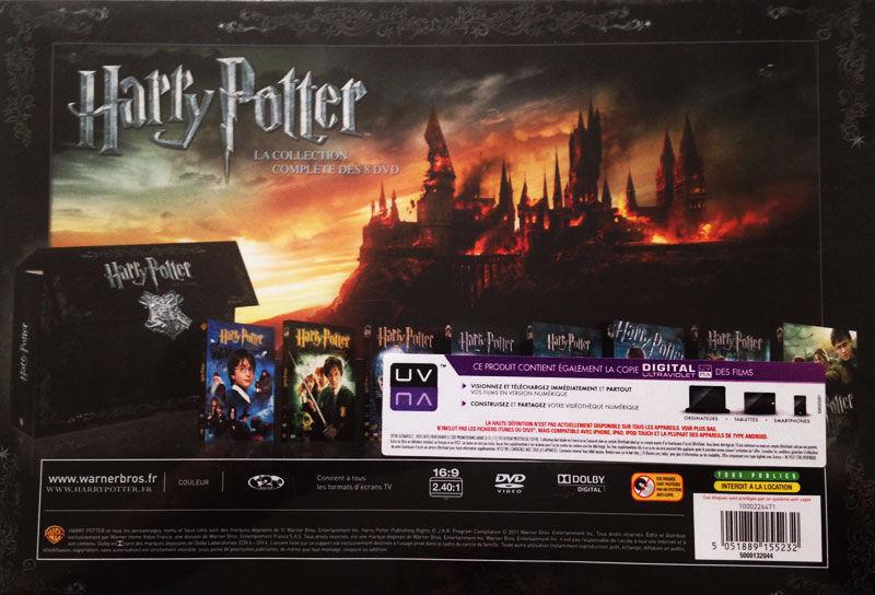 Intégrale Harry Potter 8 DVD