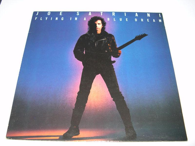 Joe Satriani - Flying in a Blue Dream (1989) LP Vinyl Hard Rock
