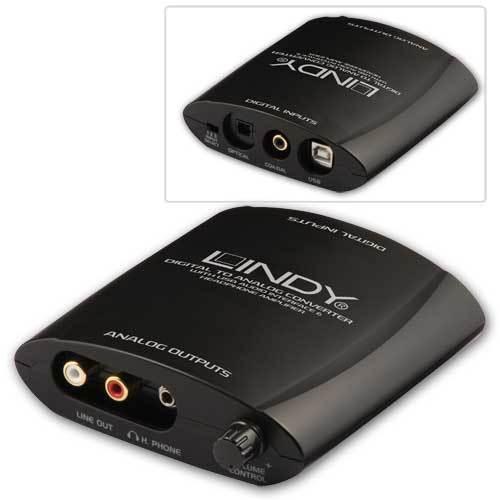 Lindy USB Digital to Analog Converter and Headphone Amp