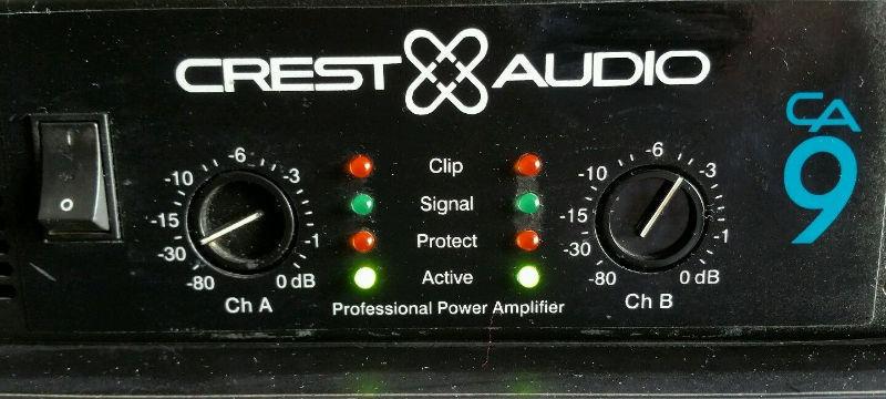 USAGÉ* Amplificateur Crest CA9 - 2 disponibles - TRÈS propre