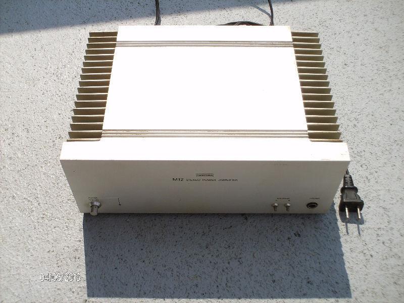 TOSHIBA T10, C12, M12 Amplifier