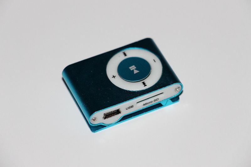 MP3-ENSEMBLE MUSIQUE/MUSIC PLAYER+USB CABLE-BLEU/BLUE(NEW)