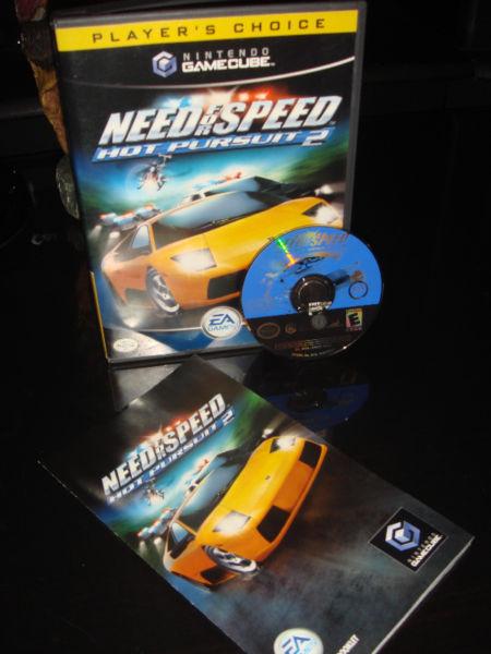 NINTENDO GAMECUBE NGC-NEED FOR SPEED-HOT PURSUIT 2