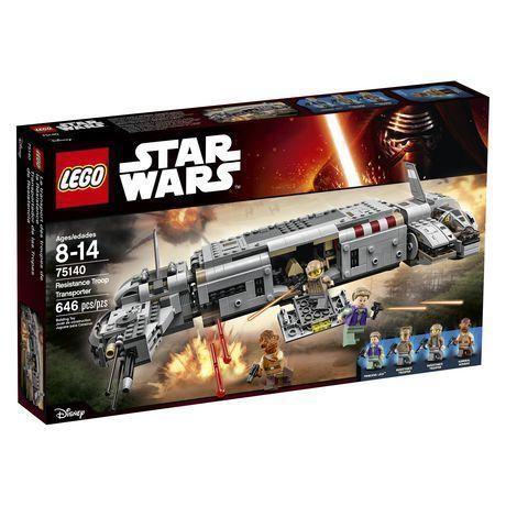 Lego star wars 75140 resistance troop transporter