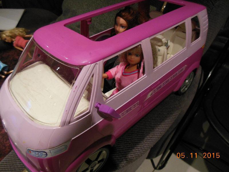 jouets Barbie mini Bus