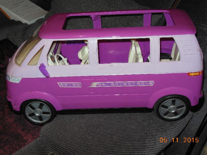 jouets Barbie mini Bus