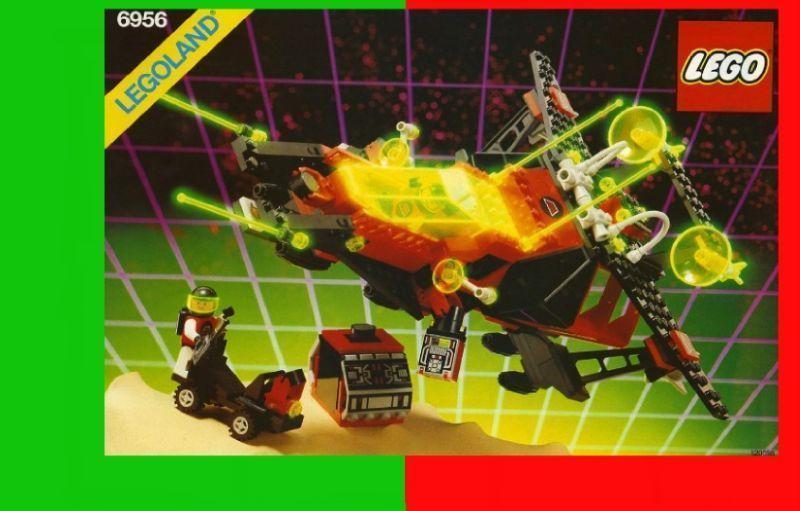 Set Lego 6956 Stellar Recon Voyager Série MTron espace avion BTJ