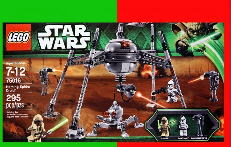 Set Lego 75016 Homing Spider Droid Star Wars BRIQUES TOYS JOUETS