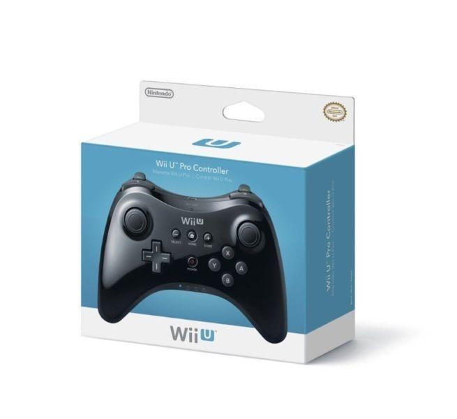 NIB !!Nintendo Wii U Pro Controller Black