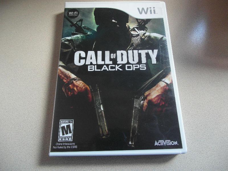 jeux de wii a 5.00 $