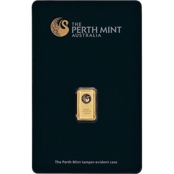 Perth mint gold/or 1 gram bar .9999