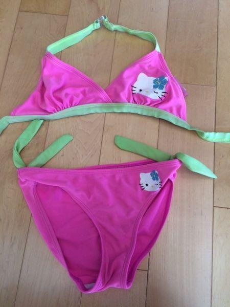 1 bikini Hello Kitty neuf 8 ans