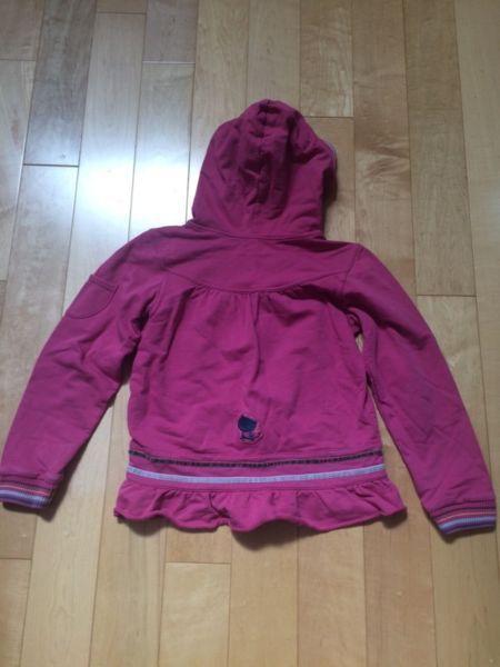 Veste Souris Mini rose 7 ans