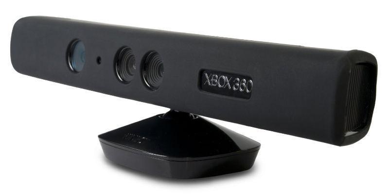 1X XBOX 360 KINECT-SILICONE PROTECTOR-BLACK (NEUF/NEW)