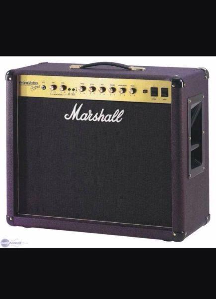 Wanted: Looking for Marshall tube amp