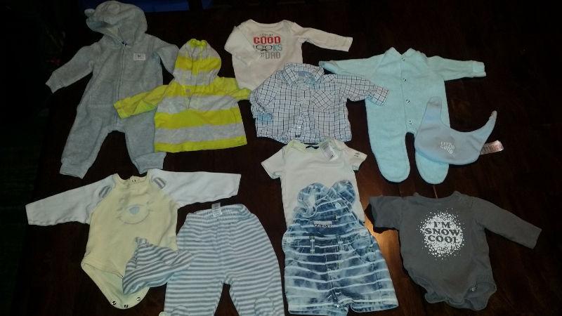 0-3 month boy clothes