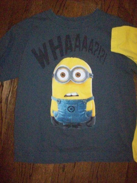 Minion Tees, Boys 5-6X