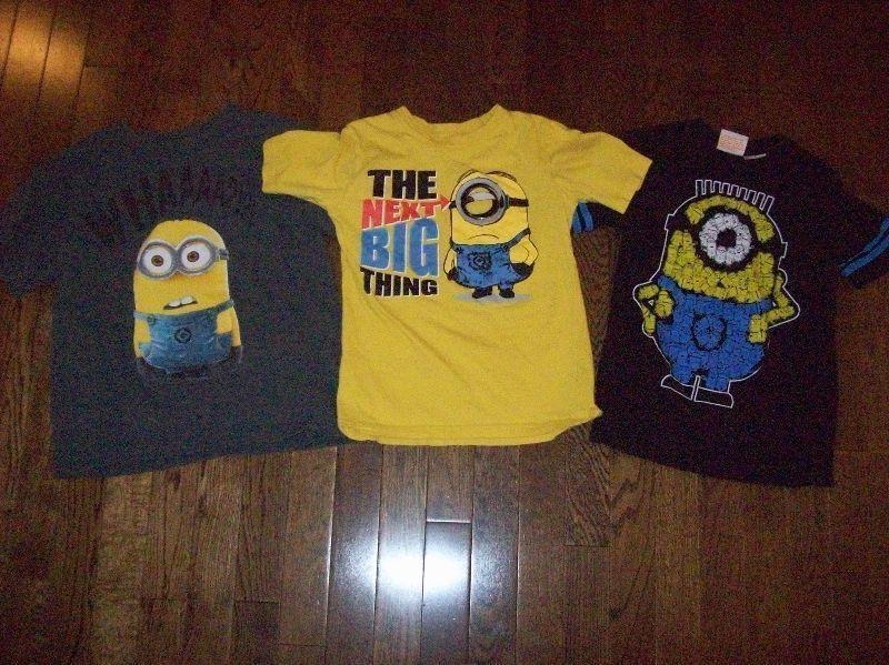 Minion Tees, Boys 5-6X