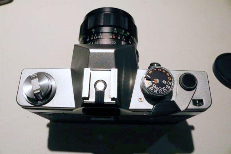 Praktika SLR with 3 Lenses