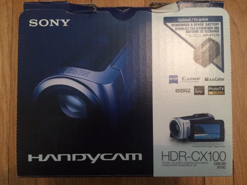 SONY Handycam HDR-CX100 digital HD video camera recorder