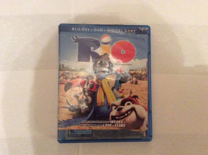 Rio blu-ray + dvd + digital copy combo pack