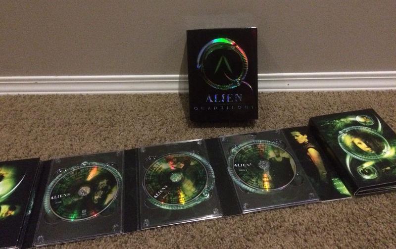 Alien movie series on DVD