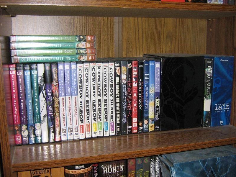 Anime Collections and DVD's