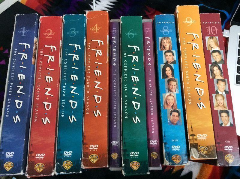 Friends Season 1-10 on DVD