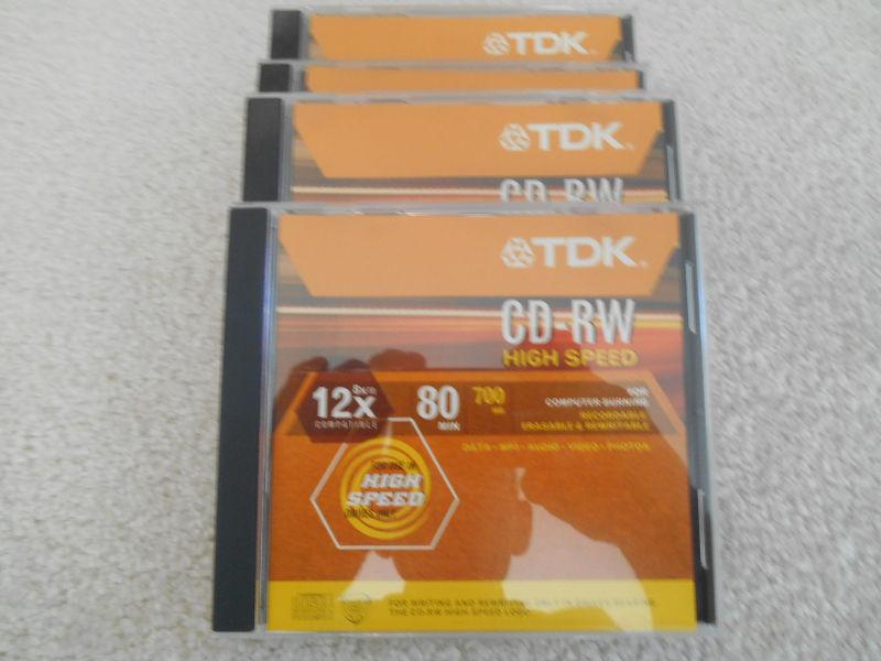 New TDK CDs