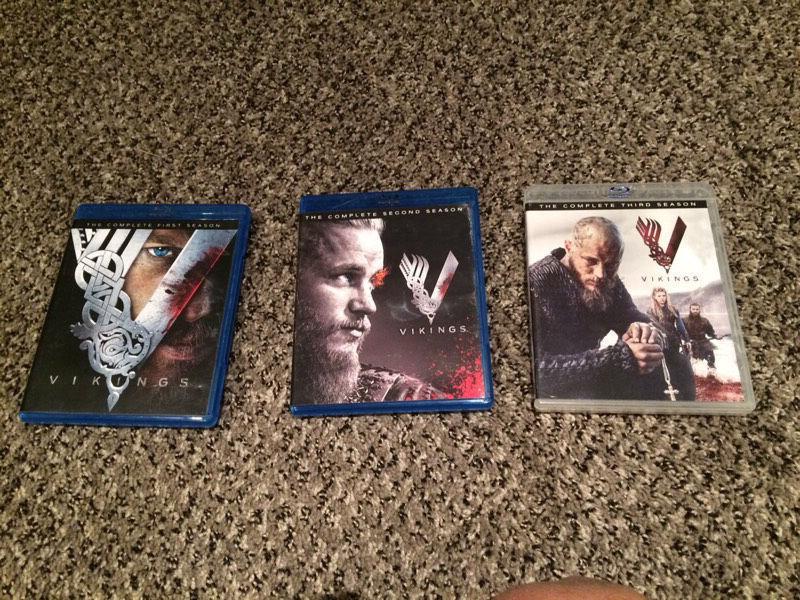 Viking season 1-3 Blu-ray