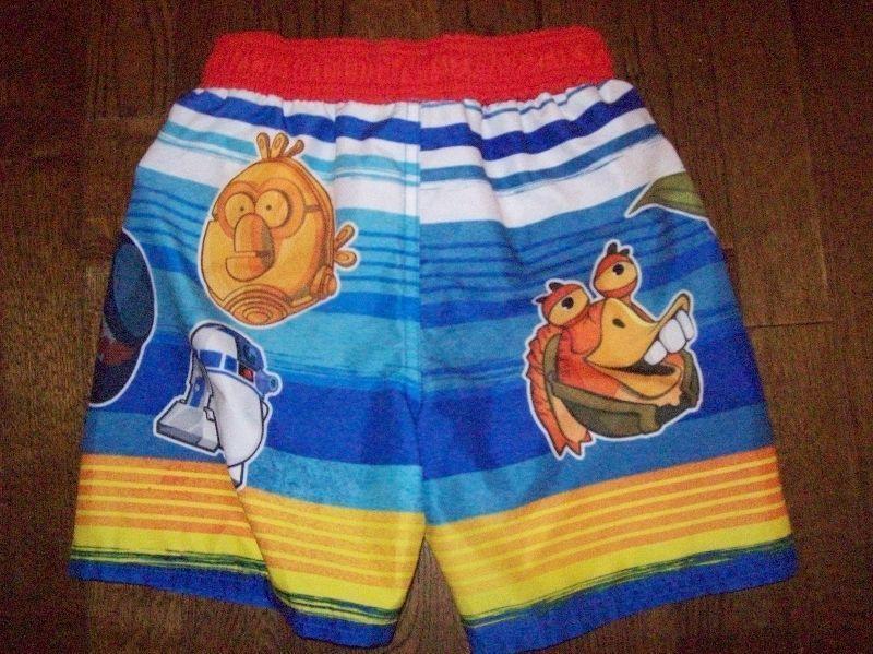 Angry Birds Star Wars Swim Trunks, Boys 6/6X