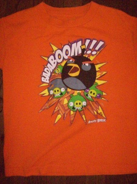 Angry Birds Tees, Boys 6/7