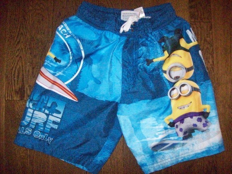 Minion Swim Trunks, Boys 6