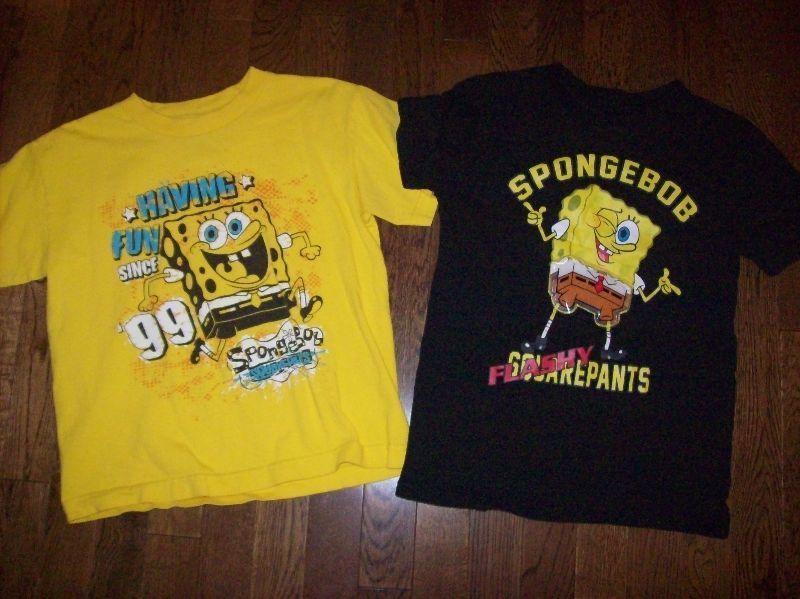 Spongebob Tees, Boys 6/7