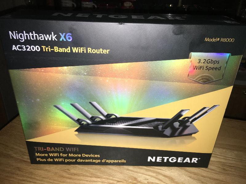 Netgear Nighthawk X6 Tri-Band WiFi Router