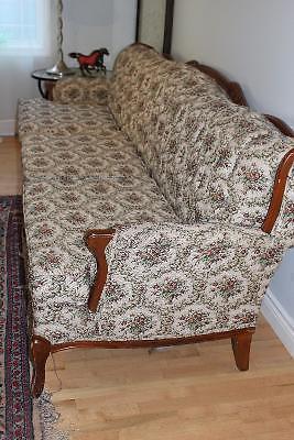 antique style 7' couch