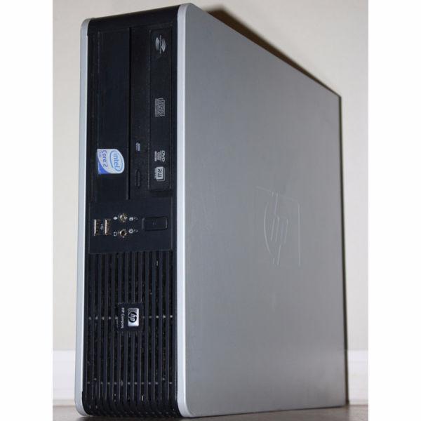 HP dc7900 SFF Desktop PC Core2 Duo 2.66GHz DVDRW 4GB RAM 160GB