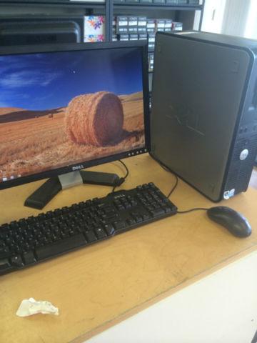 $130 = Dual Core Tower+Monitor+Keyboard and Mouse UNIWAY
