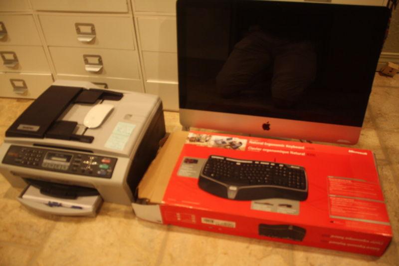 Apple I Mac for sale/key board/Printer Fax machine