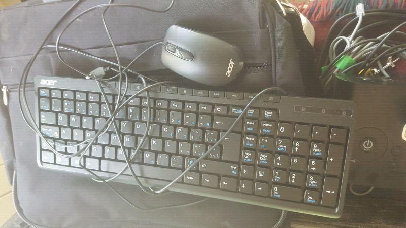 ACER KEYBOARD AND MOUSE