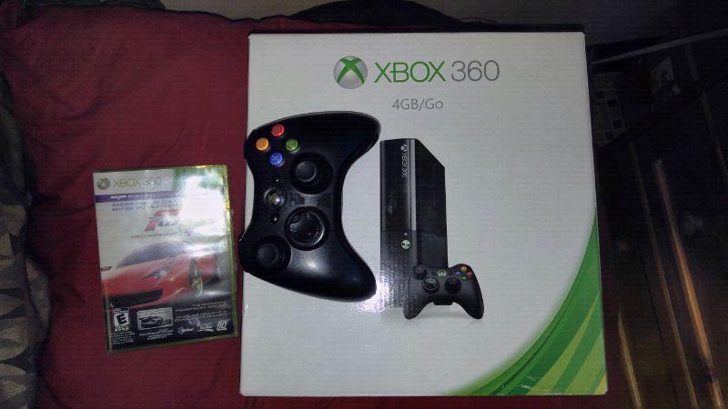 X box 360 with one game