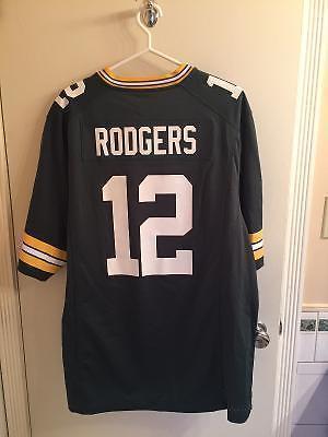 Green Bay Packers Aaron Rodgers Nike NFL Green Game Jersey