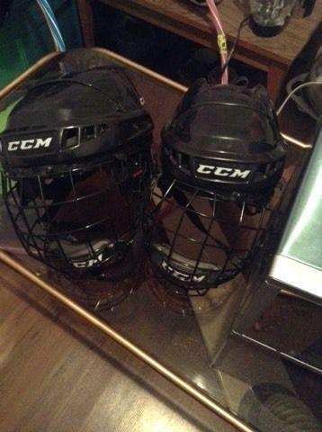 Hockey helmets