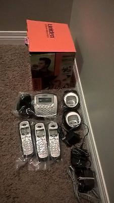 Cordless Phone 3 Handset - Answering Machine