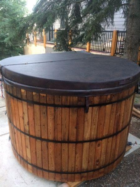Fire Water Wood Burning Hot Tub